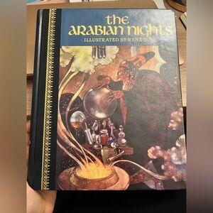 The Arabian Night Illustation by René Bull book from 1987